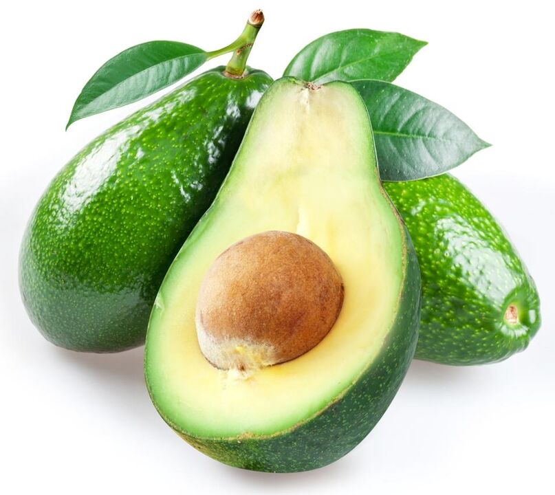 avokado for å øke styrken