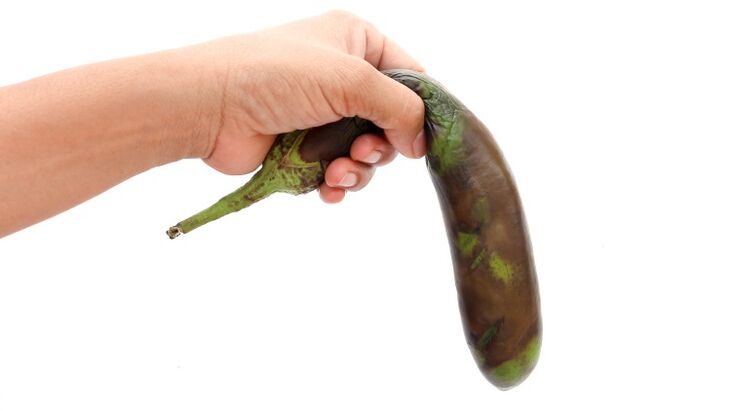 dårlig styrke ved å bruke eksemplet med aubergine, hvordan øke den med mat