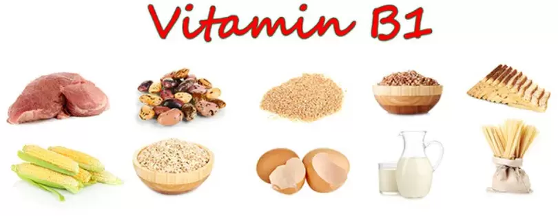 vitamin B1 i produkter for potens